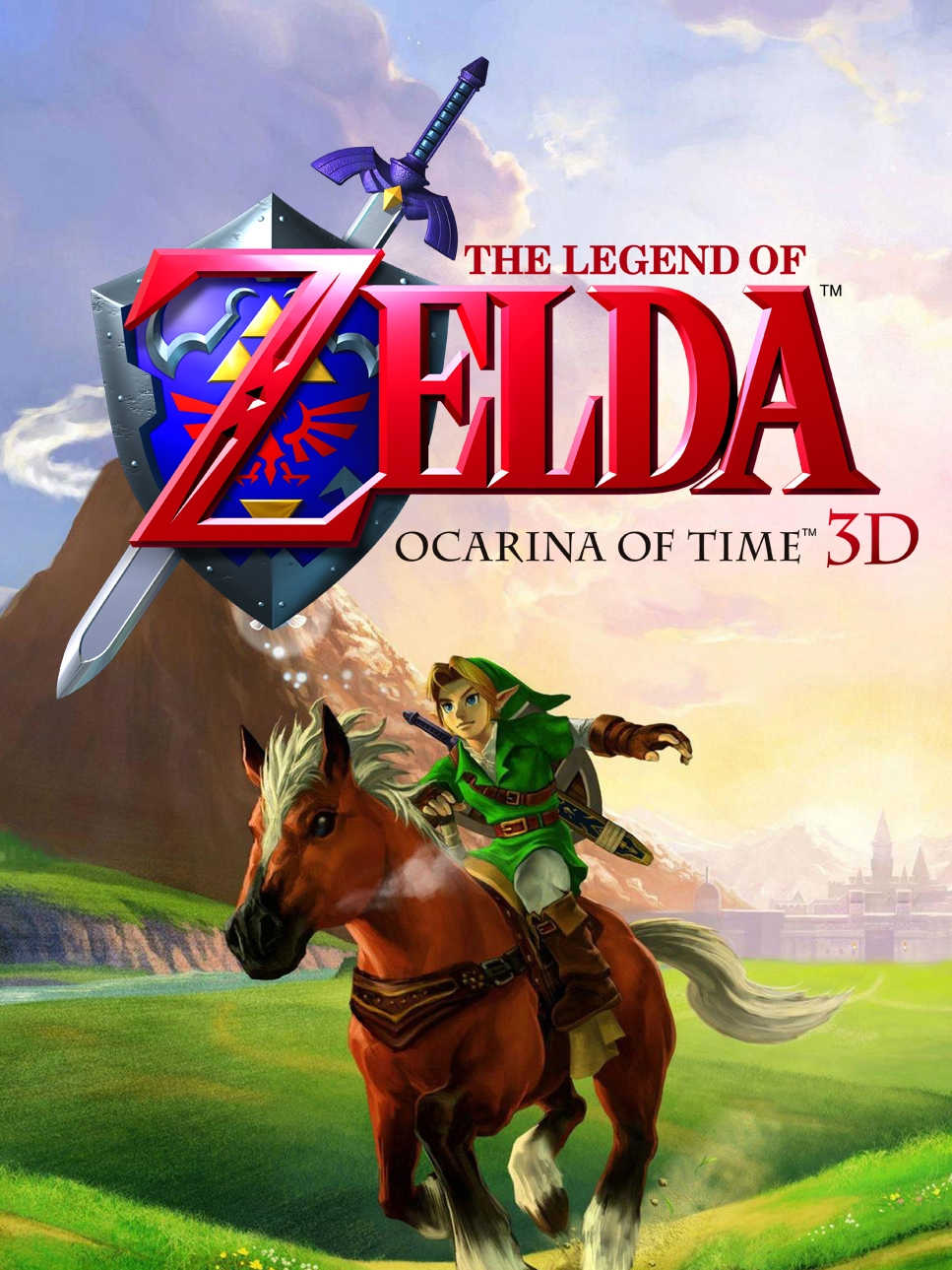 The Legend of Zelda Ocarina of Time 3D: First Edition cover