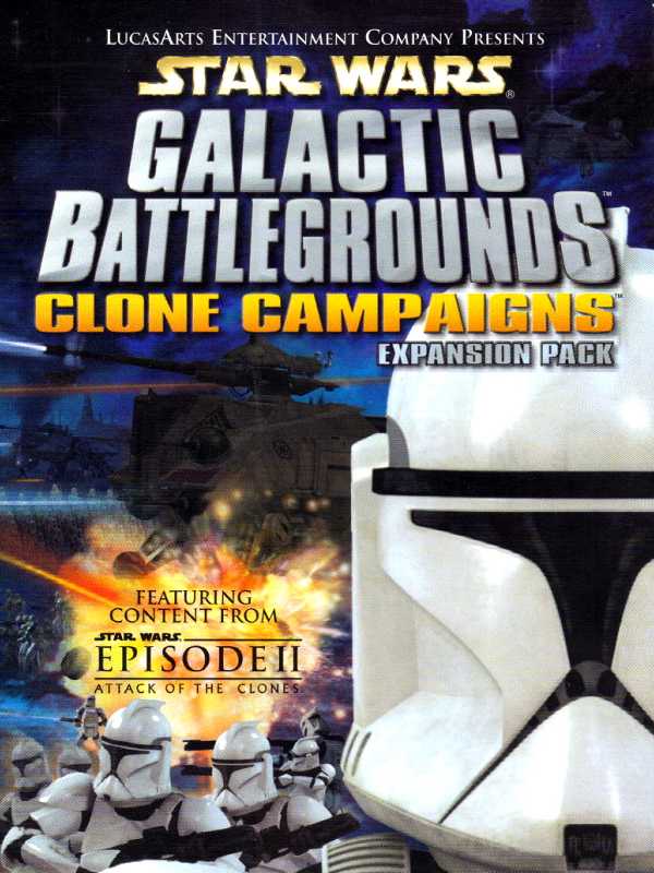 Star Wars: Galactic Battlegrounds - Clone Campaigns cover
