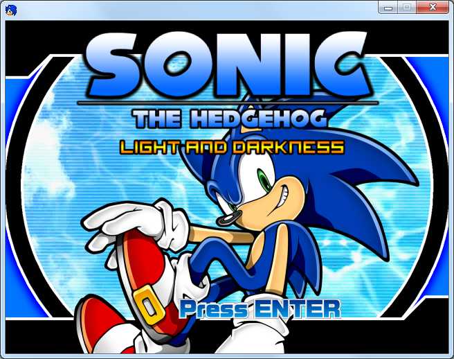 Sonic: Light and Darkness cover