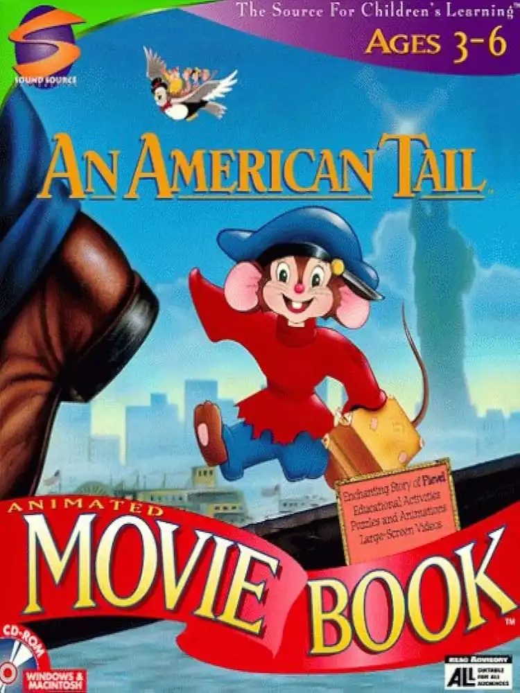 An American Tail: Animated Movie Book cover
