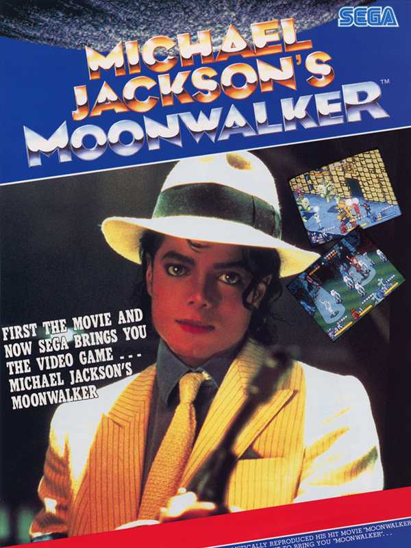 Michael Jackson's Moonwalker cover