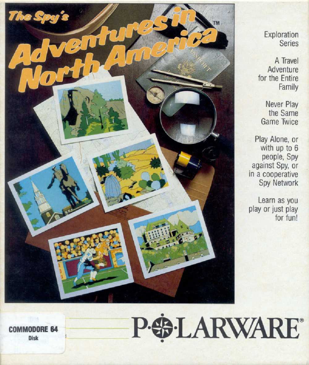 The Spy's Adventures in North America cover