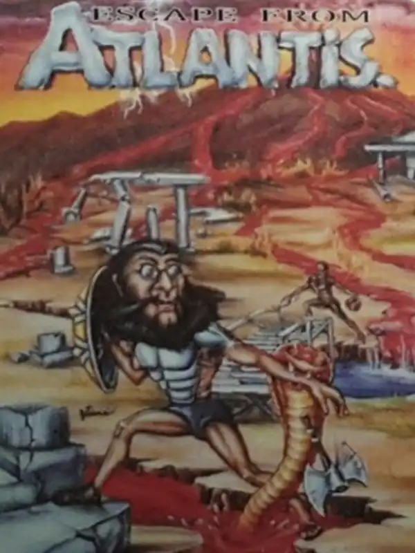 The Escape From Atlantis cover