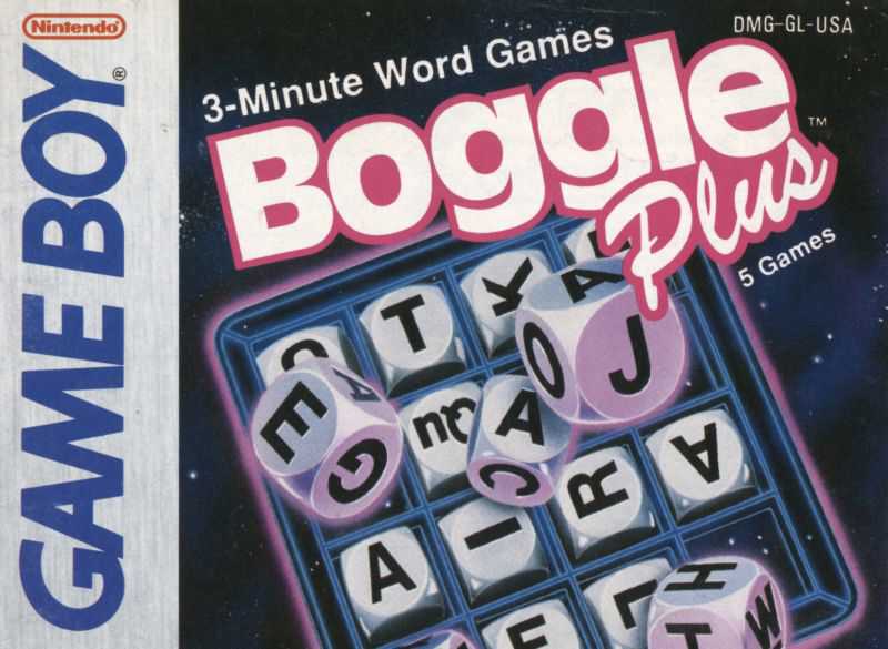 Boggle Plus cover