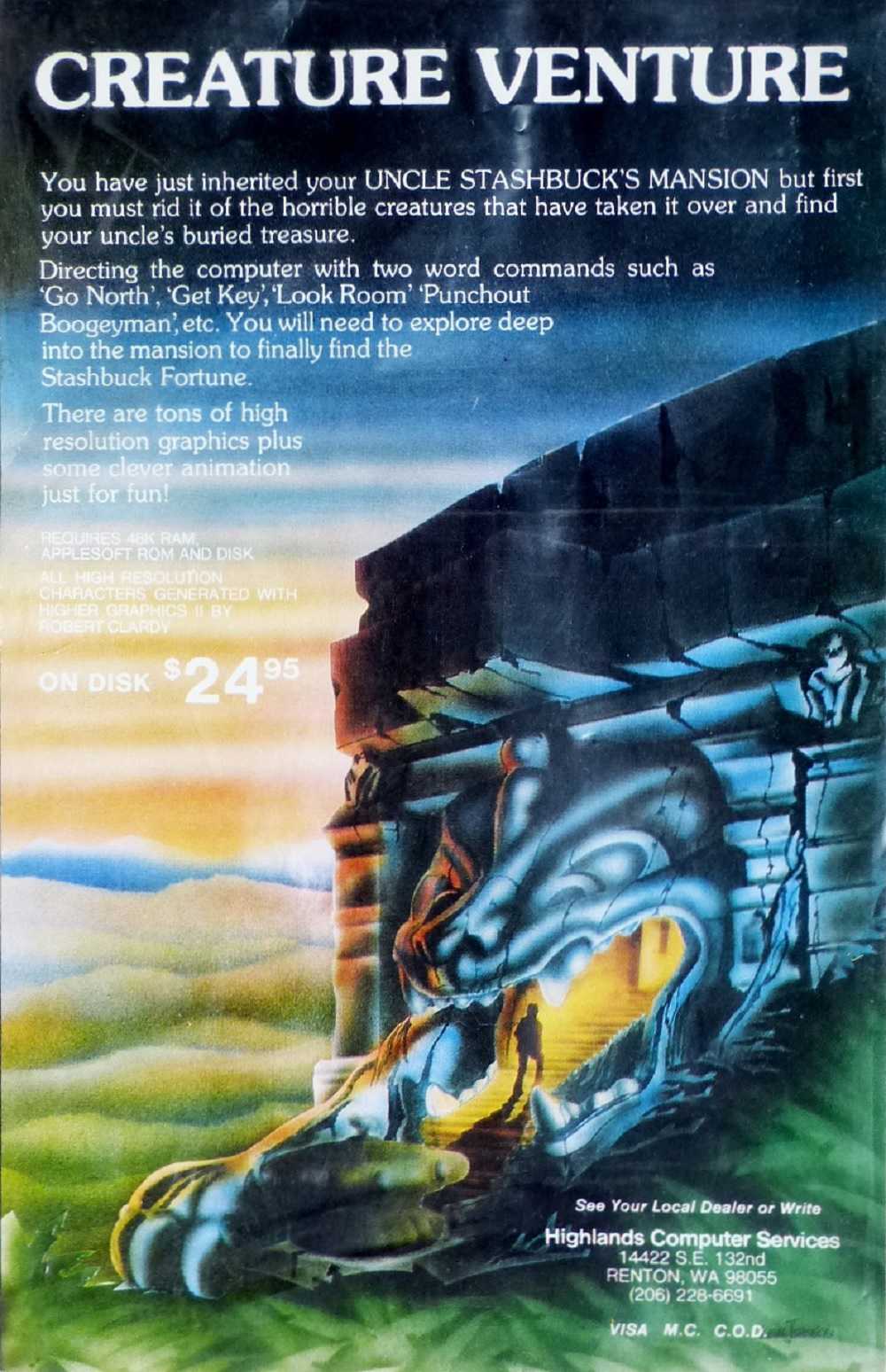 Creature Venture cover
