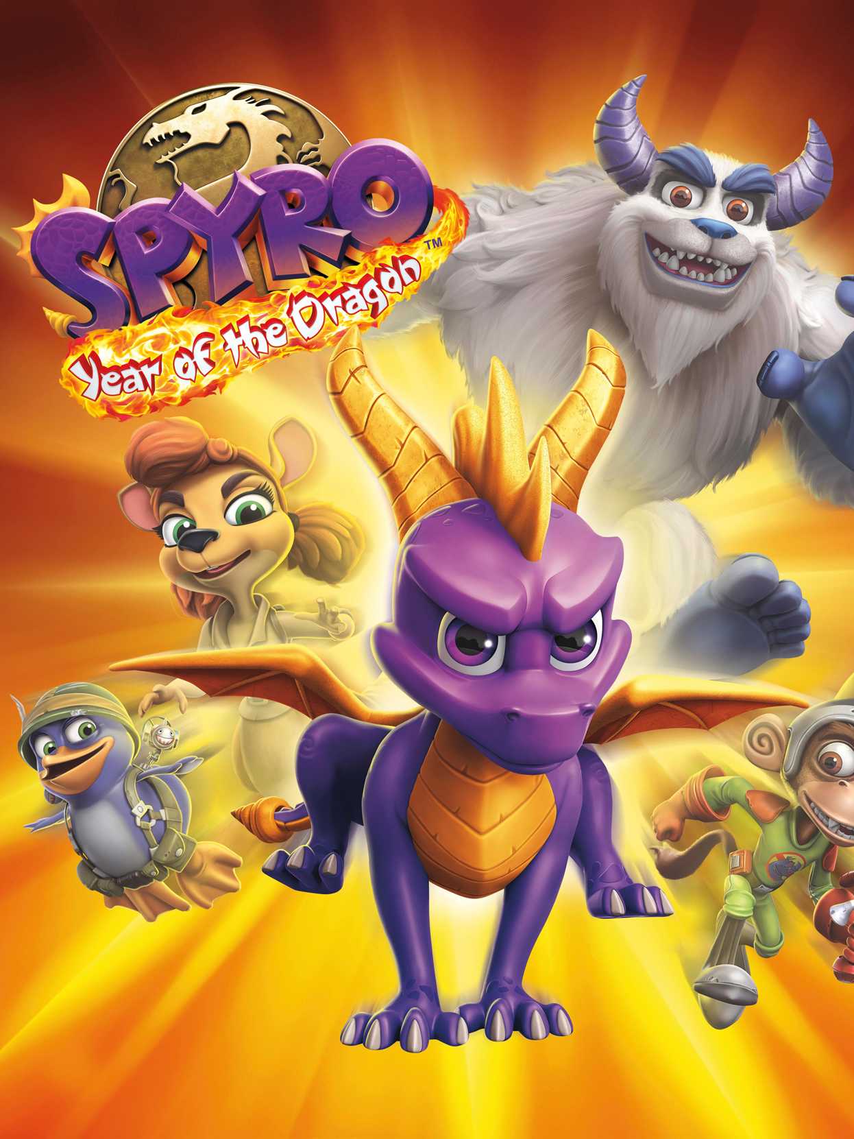 Spyro: Year of the Dragon cover
