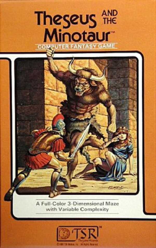 Theseus and the Minotaur cover