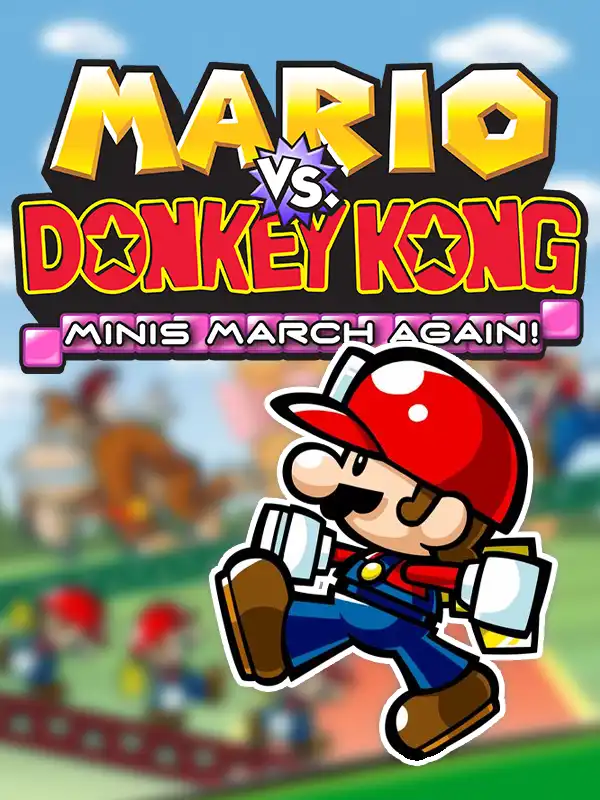 Mario vs. Donkey Kong: Minis March Again! cover