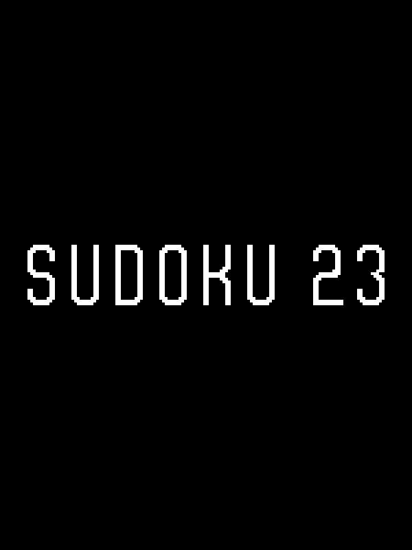 Sudoku 23 cover