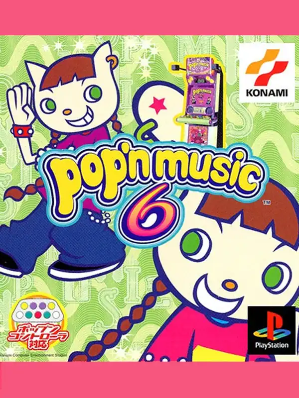Pop'n music 6 cover
