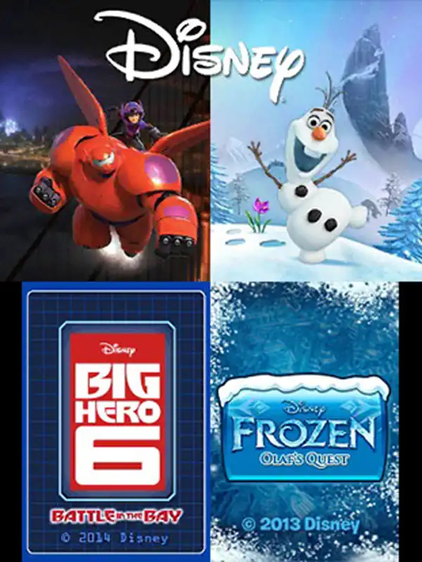 Disney Two Pack I Big Hero 6: Battle In the Bay & Frozen: Olaf's Quest cover