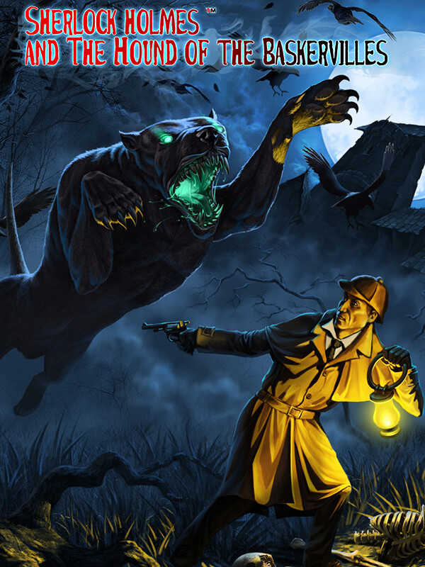 Sherlock Holmes and The Hound of The Baskervilles cover