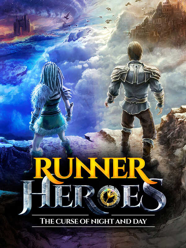 Runner Heroes: The Curse of Night and Day cover