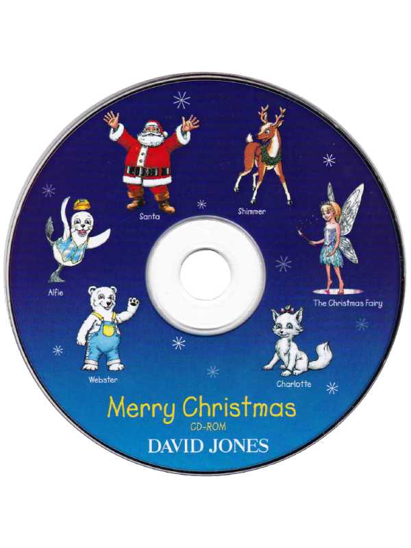 David Jones: Merry Christmas CD-ROM cover