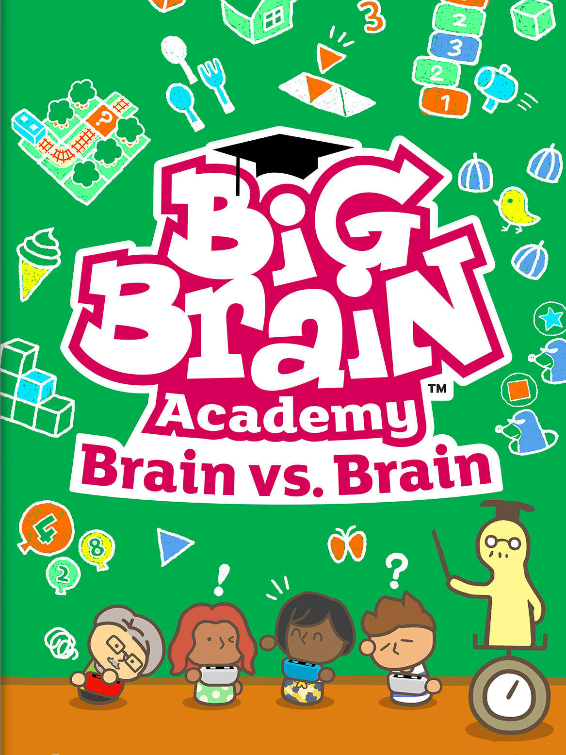 Big Brain Academy: Brain vs. Brain cover