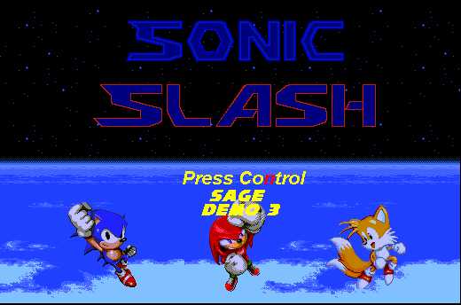 Sonic Slash cover