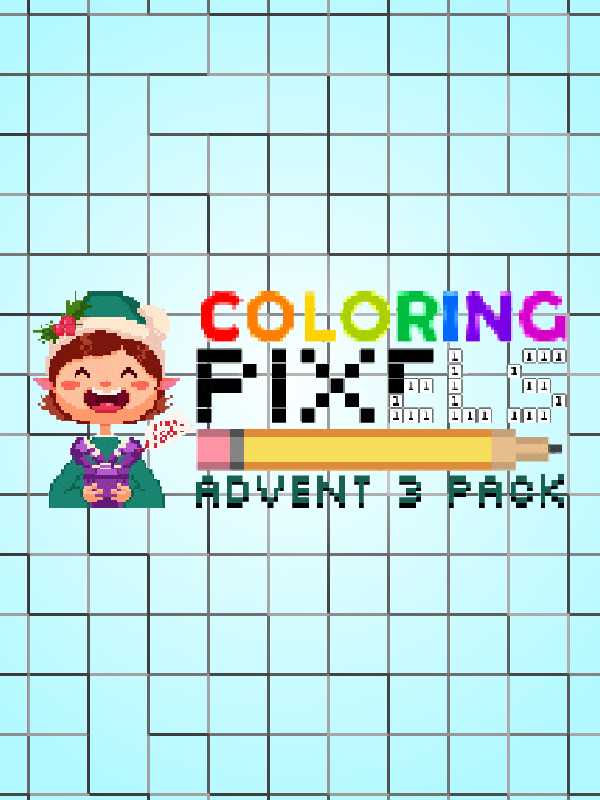 Coloring Pixels: Advent 3 Pack cover