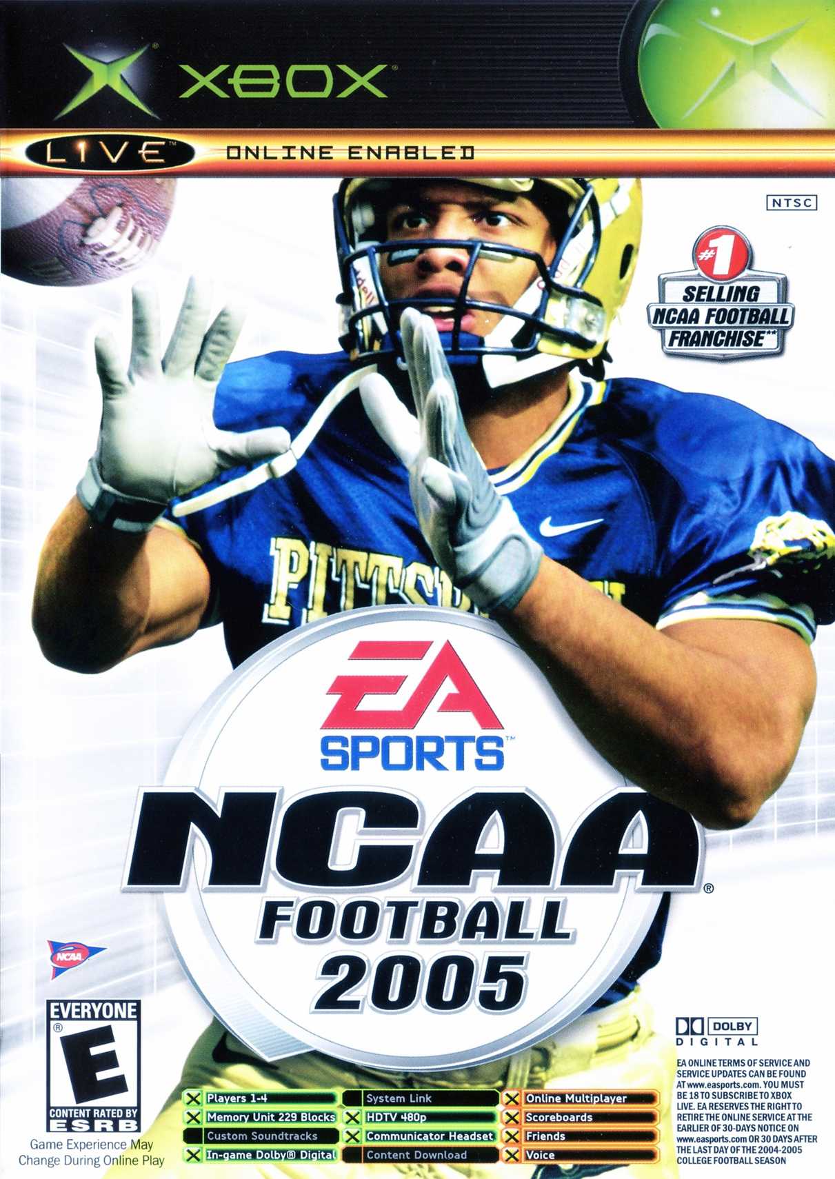 NCAA Football 2005 / Top Spin cover