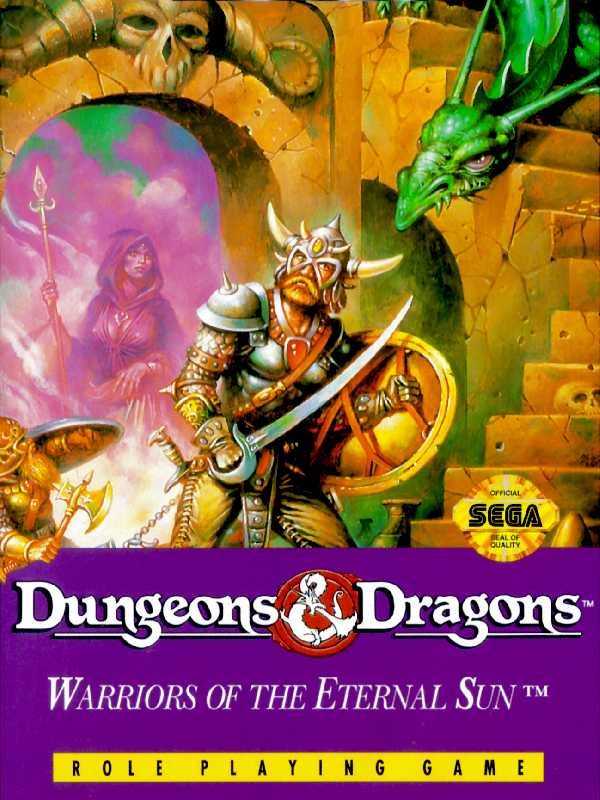 Dungeons & Dragons: Warriors of the Eternal Sun cover