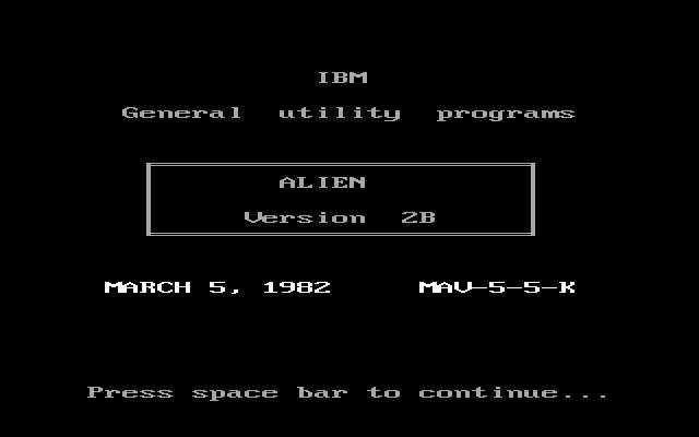 Alien cover