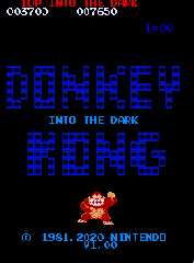 Donkey Kong Into The Dark cover