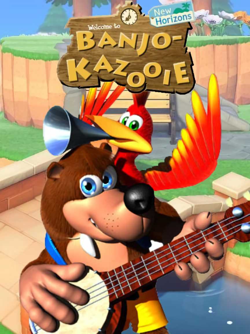 Banjo-Kazooie New Horizons cover