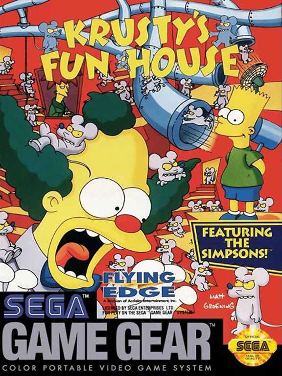 Krusty's Fun House cover