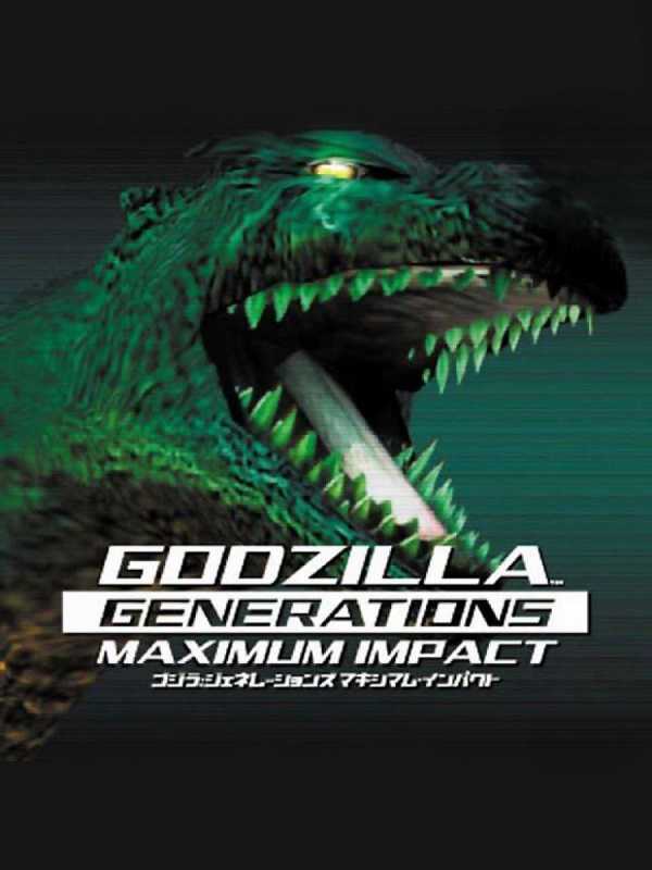 Godzilla Generations Maximum Impact cover