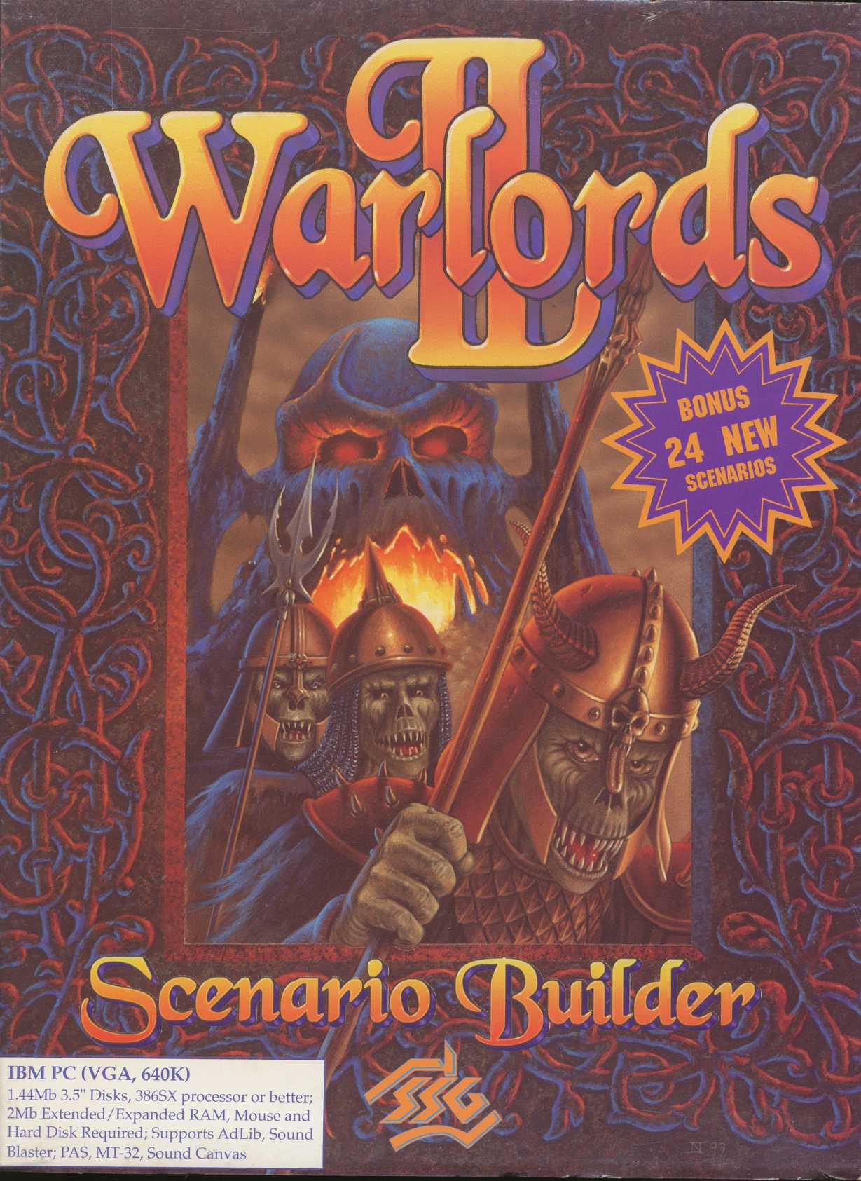 Warlords II: Scenario Builder cover