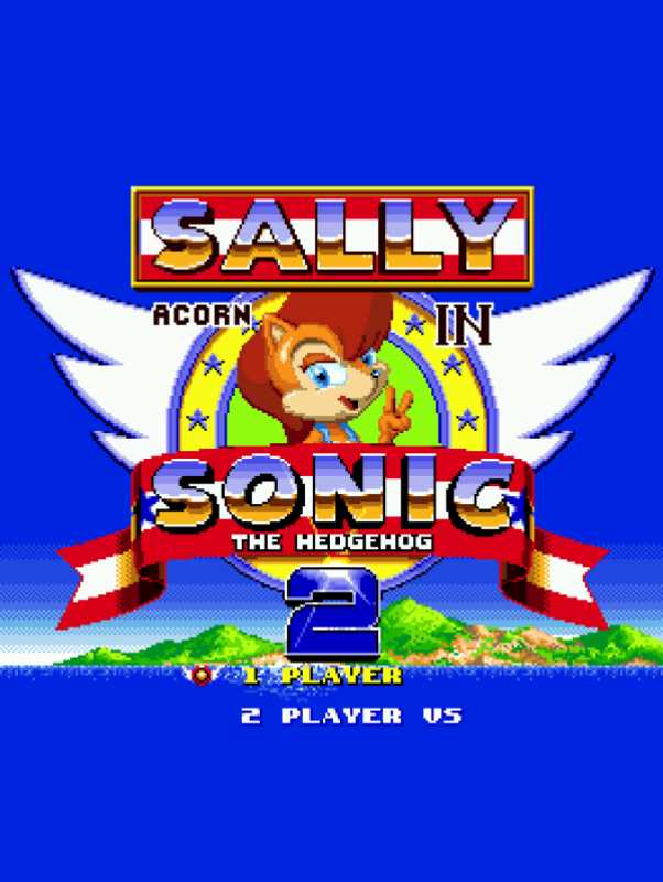 Sally Acorn in Sonic the Hedgehog 2 cover