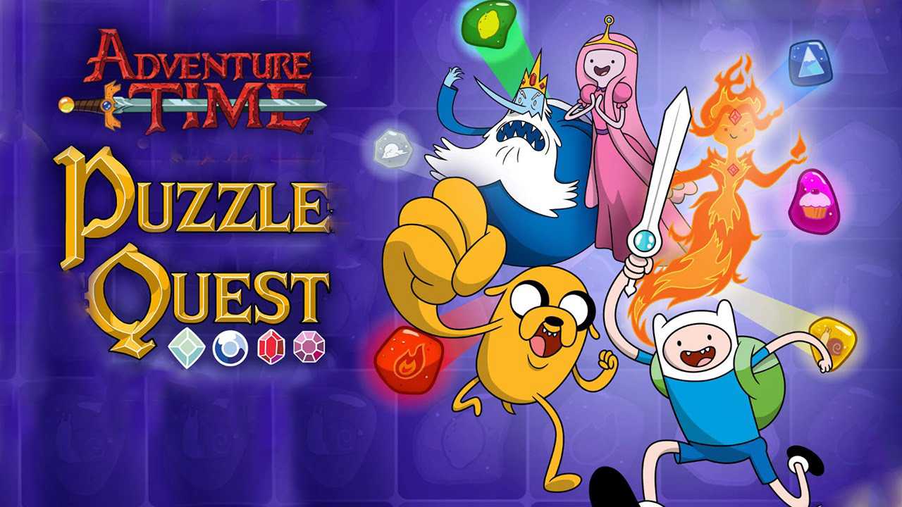 Adventure Time Puzzle Quest cover