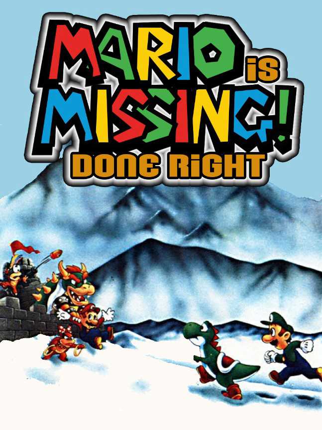 Mario is Missing! Done Right cover