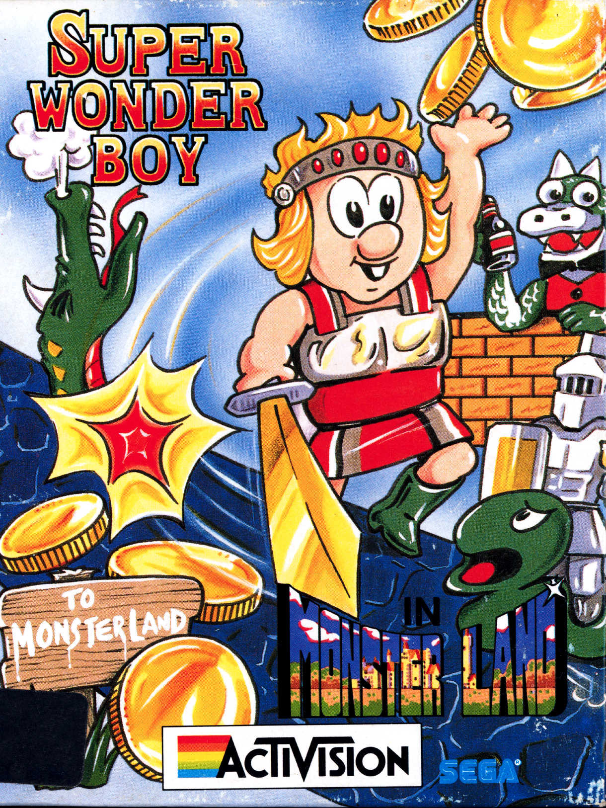 Super Wonder Boy in Monster Land cover
