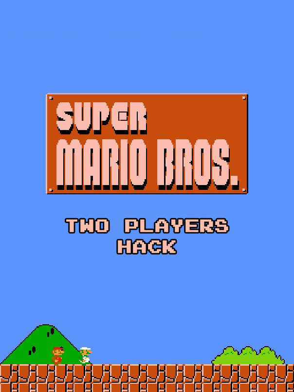 Super Mario Bros.: Two Players Hack cover