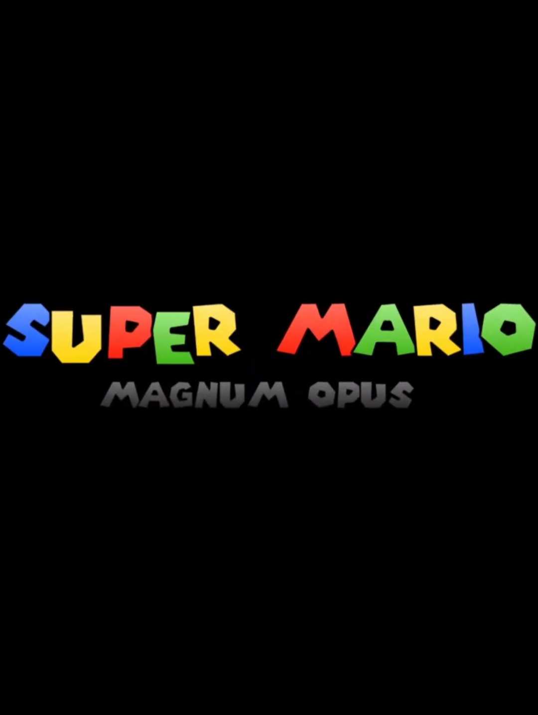 Super Mario: Magnum Opus cover
