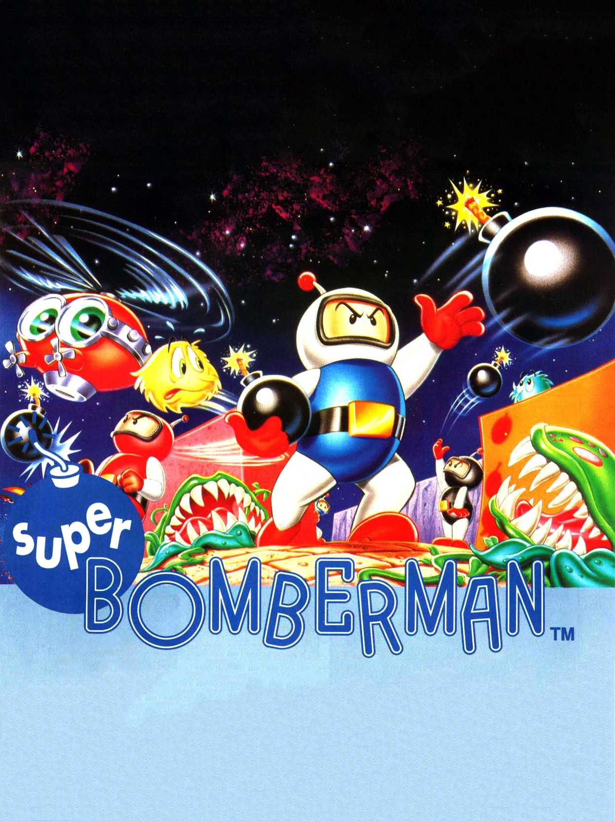 Super Bomberman cover