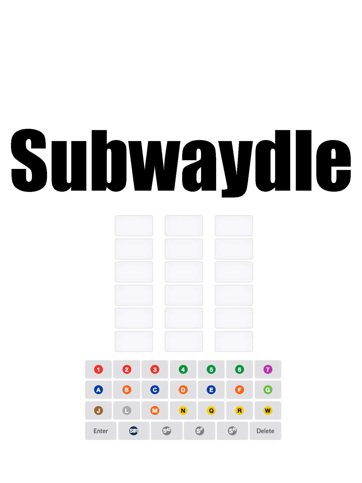Subwaydle cover