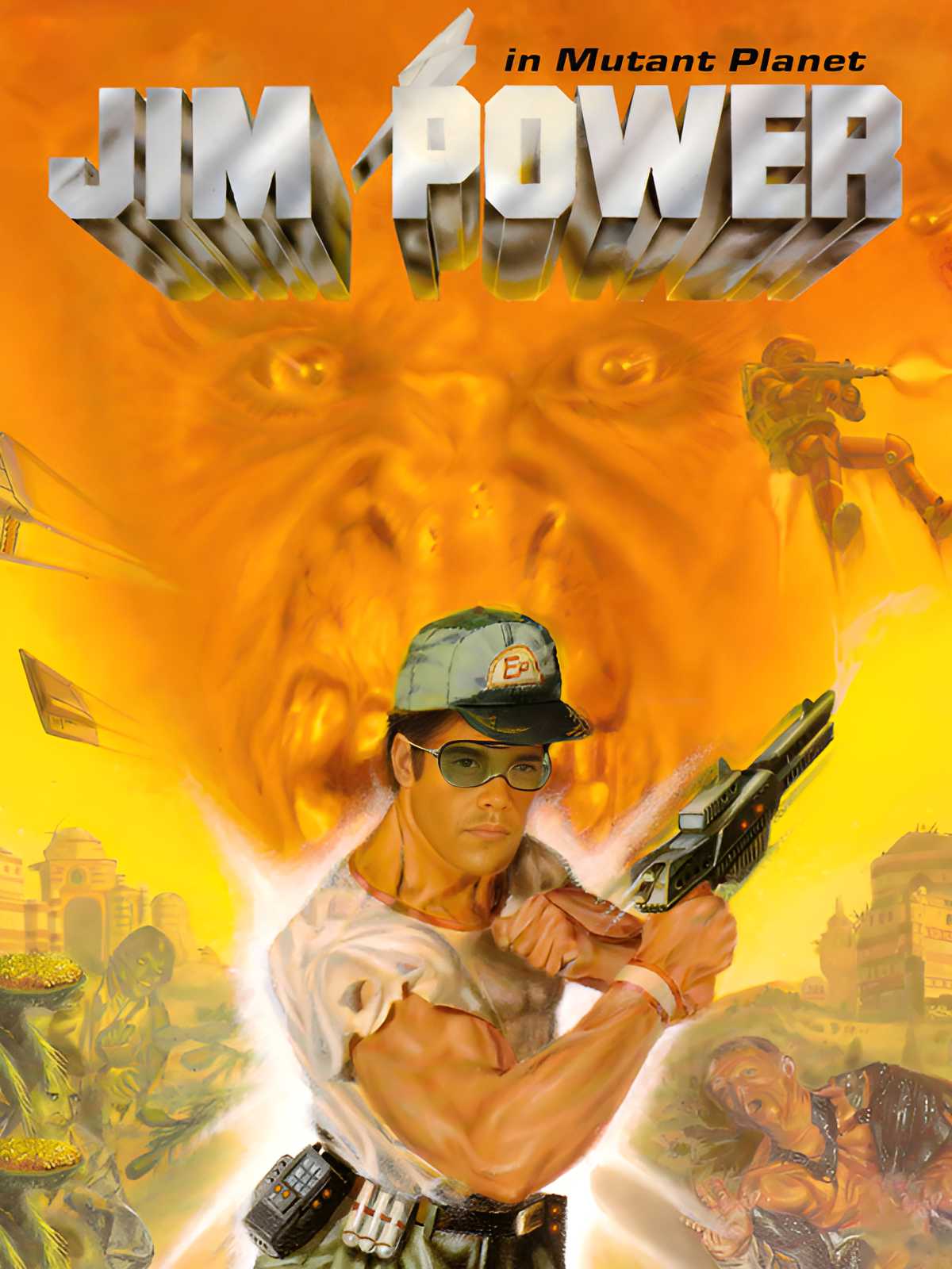 Jim Power in Mutant Planet cover