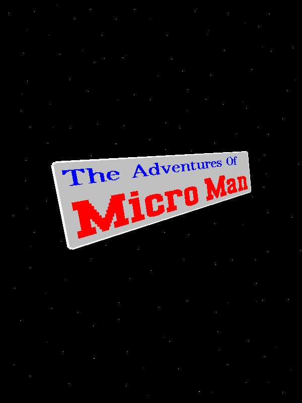 The Adventures of MicroMan cover