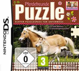 Pferdefreunde Puzzle: Echter Puzzlespass für Unterwegs cover
