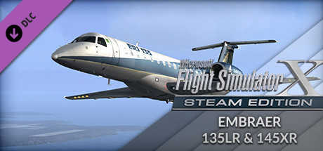 Microsoft Flight Simulator X: Steam Edition - Embraer ERJ 135LR & 145XR cover