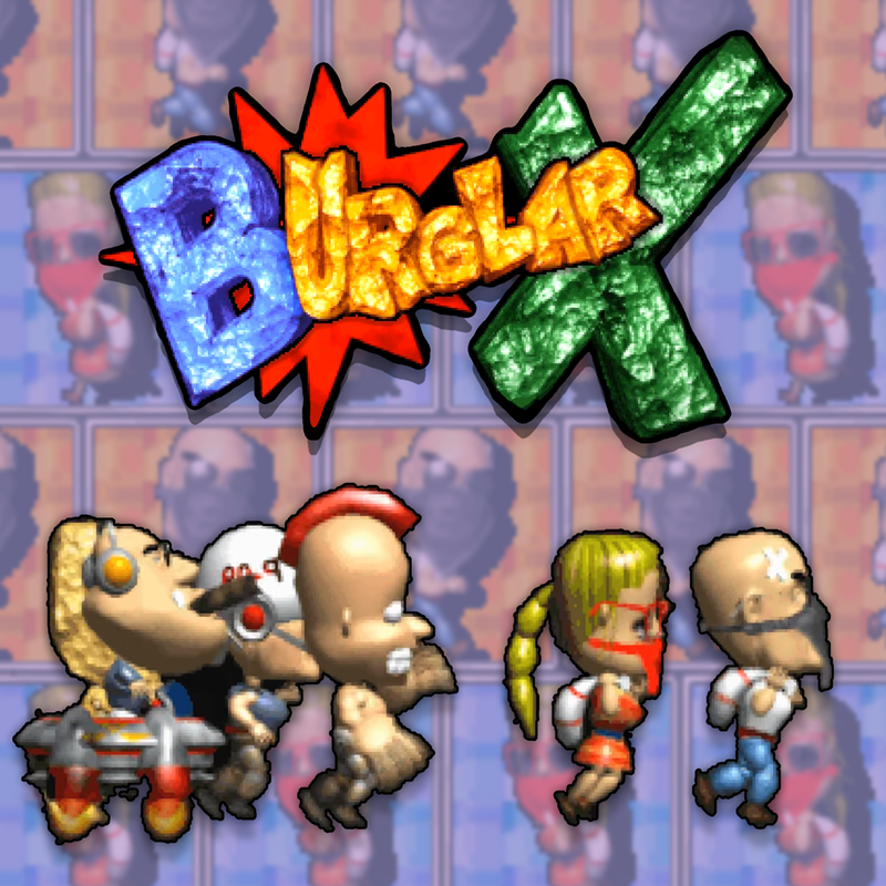 Burglar X cover