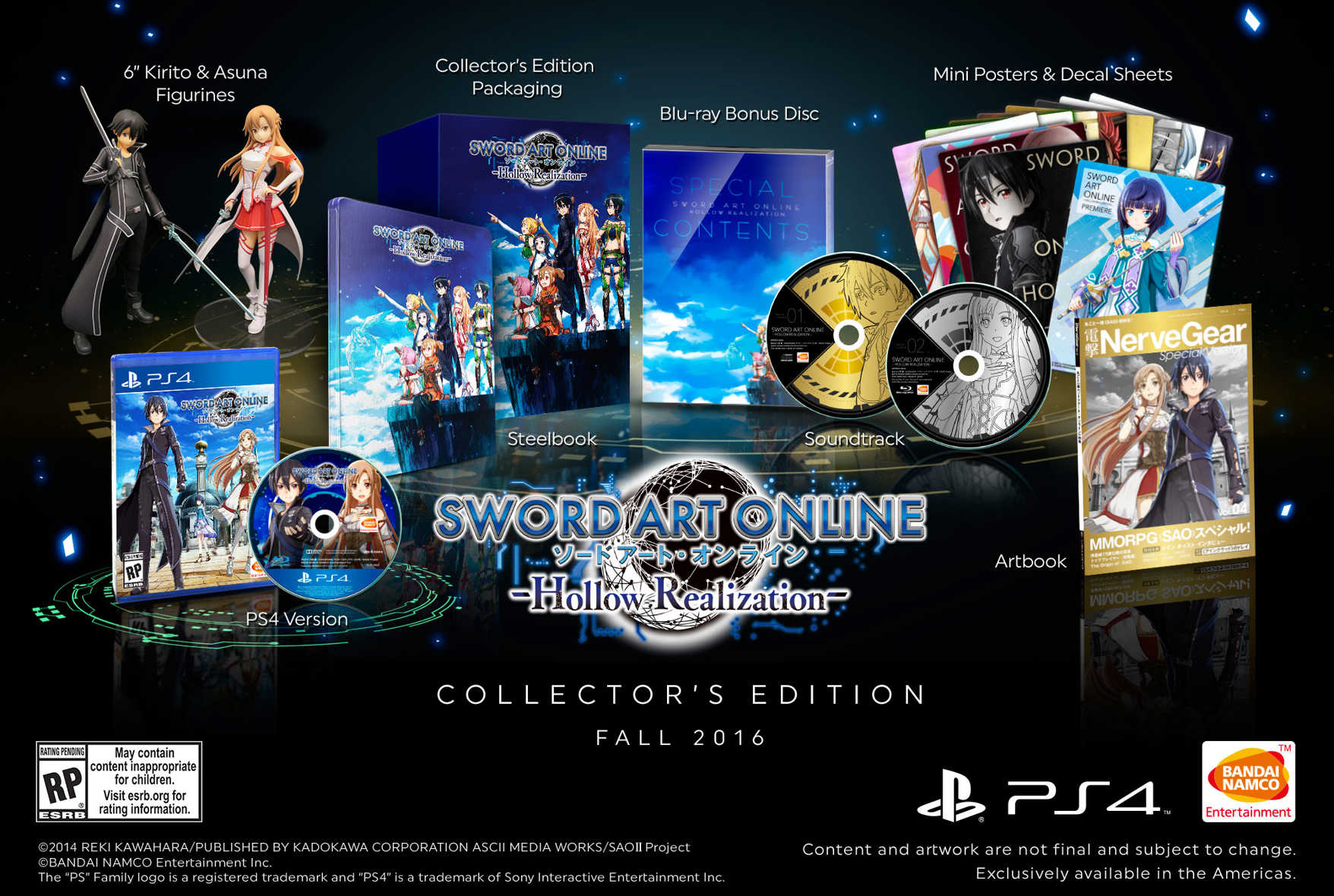 Sword Art Online: Hollow Realization Collector's Edition cover