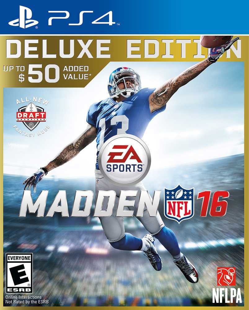 Madden NFL 16: Deluxe Edition cover