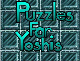 Yoshi's Adventure 96: Puzzles for Yoshis cover