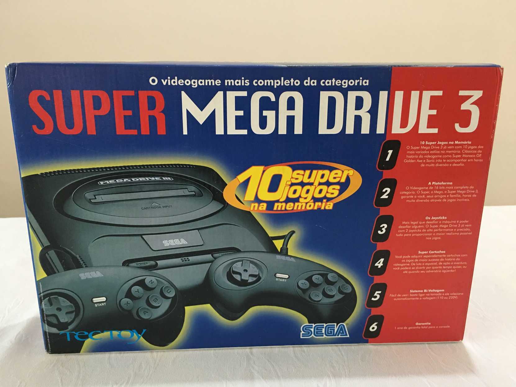 Super Mega Drive 3: 10 Super Jogos cover