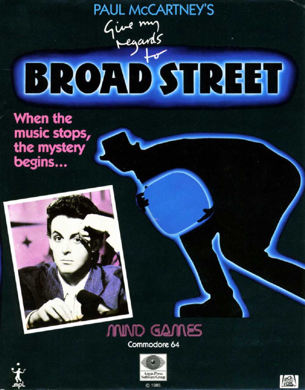 Paul McCartney's Give My Regards to Broad Street cover