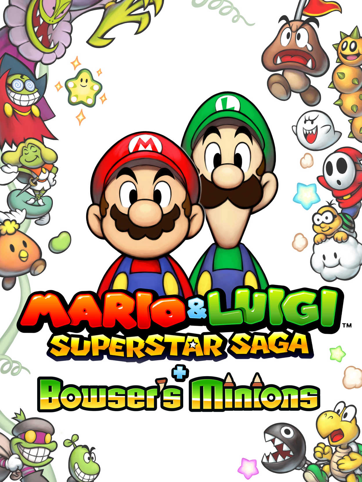 Mario & Luigi: Superstar Saga + Bowser's Minions cover