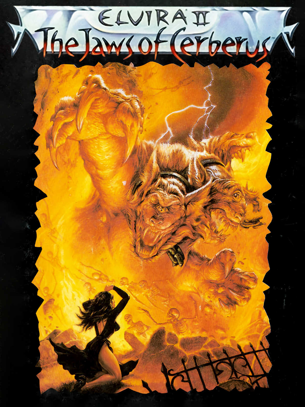 Elvira II: The Jaws of Cerberus cover