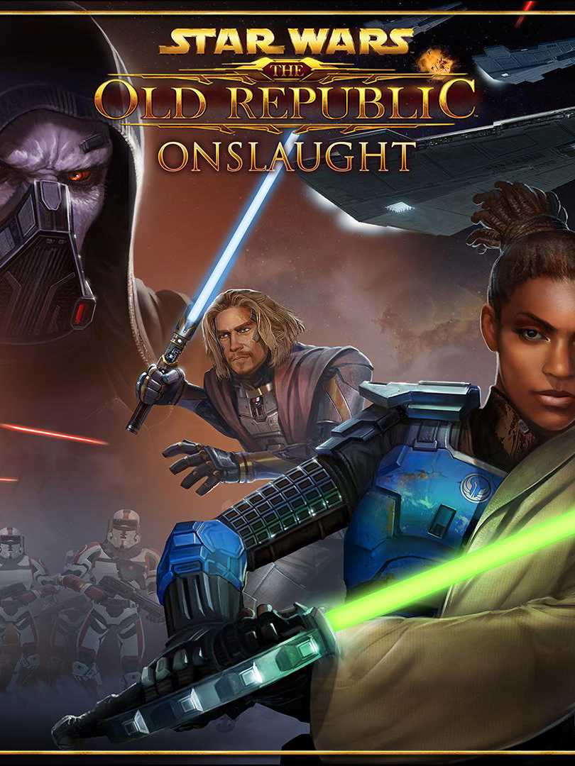 Star Wars: The Old Republic - Onslaught cover